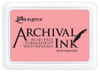Ranger Archival Inkpad Rose Madder