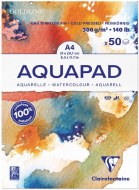 Goldline Aquapad 140lb/300gm A4 50 Sh
