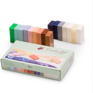 Encaustic Wax Block Set 16pk Pastel