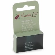 Encaustic Wax Block 08 Blue Green