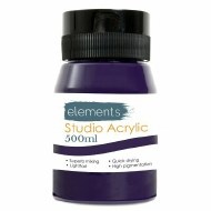 Elements Acrylic 500ml Violet