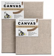 Linen Deep Edge Canvas CAS 30x30x4cm / (11.8 x11.8")