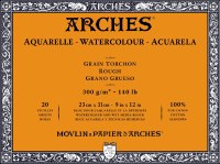 Arches Block 140lb Rough 12x9"