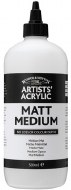 Artists' Acrylic Matt Medium 500ml Winsor & Newton