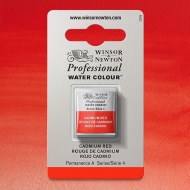 Artists Watercolour Halfpan Cadmium Red