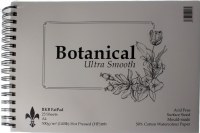 Botanical 300gm A3 Hot Pressed Pad 25 Sheets