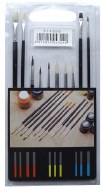 Brushes Assorted Sizes 10 Pack