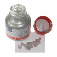 Calligraphy Ink 30ml Silver Metallic