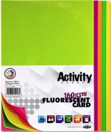 A4 Card 160gm Asst Neon 40pk