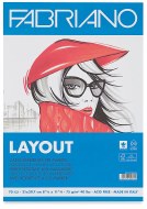 Fabriano Layout Pad 70 Sh A4