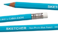 Non Photo Pencils Blue 2pk