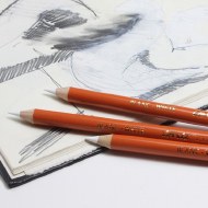 Charcoal Pencil Conté White