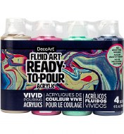 Decoart Multi Surface Pouring 118ml Carnival Kit 4pk