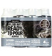 Decoart Multi Surface Pouring 118ml Neutral Kit 4pk