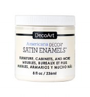 DecoArt Satin Enamel 236ml Warm White