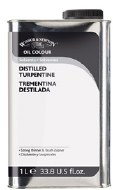 Winsor & Newton 1 Litre English Distilled Turpentine