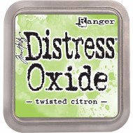 Distress Oxide Pad 3x3" Twisted Citron