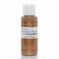 Acrylic 59ml Metallic Titanium Gold