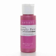 Acrylic 59ml Metallic Rose