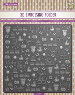 Embossing Folder Baby Things