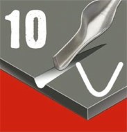 Lino Blades No.10 each