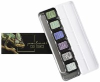 Finetec Pearlescent Watercolour 6pk F0602 Cool Colours