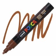 Posca PC-5M 2.5mm Brown