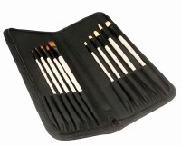 Graduate Brush Wallet LH 10pk^