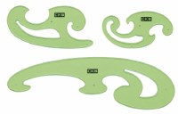 French Curve 3pk