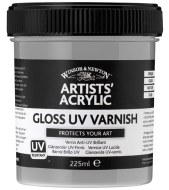 Artists' Acrylic Gloss Varnish 225ml Winsor & Newton