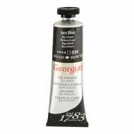 Georgian Oil Colour 38ml Ivory Black