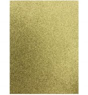 Glitter Foam Sheets A4 Gold 5pk