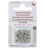 Jump Rings 8mm 50pk Round