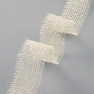 Jute 40mm Crm/Wh per Yard