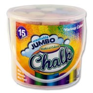 Chalk Sidewalk Bucket 15pk