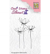 Clear Stamps Nellie's Choice Herbs 1 Silhouette