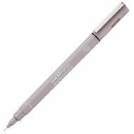 Uni Pin Fine Liner 0.1mm Light Grey