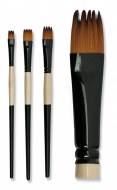 Synthetic Wave Brushes 3pk