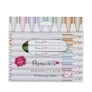 Brush Marker Metallic 8pk