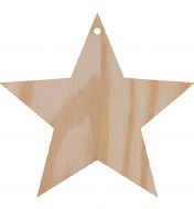 Wooden Pronty Star Ø18mm 6¾" / 170mm