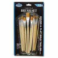 Brush R/L Asst Sizes 12pk