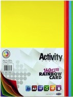 A3 Card 160gm Asst 50pk