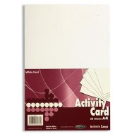 A4 Card 160gm White 50pk