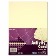 A4 Card 160gm Ivory 50pk