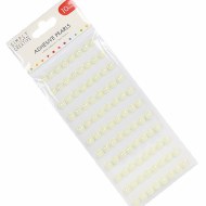 Adhesive Pearls 10mm Ivory