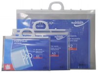 Portfolio Plastic w/Handle A3
