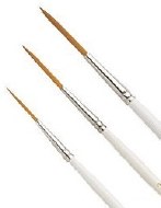 Brush Liner Synthetic Asst 3pk