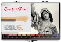 Conte Carres 12 Assorted Portrait