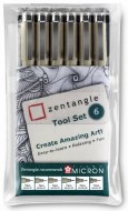 Sakura Pigma Micron Zentangle 6pk