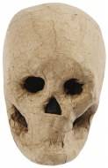 Papier Mache Skull 10cm High